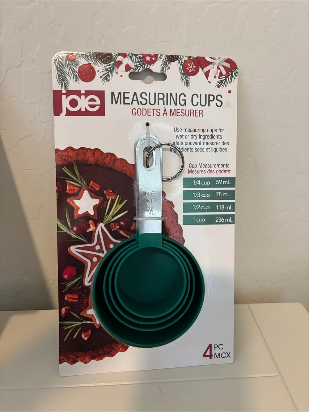 Joie Green Silicone Baking Tool Set with Measuring Cups